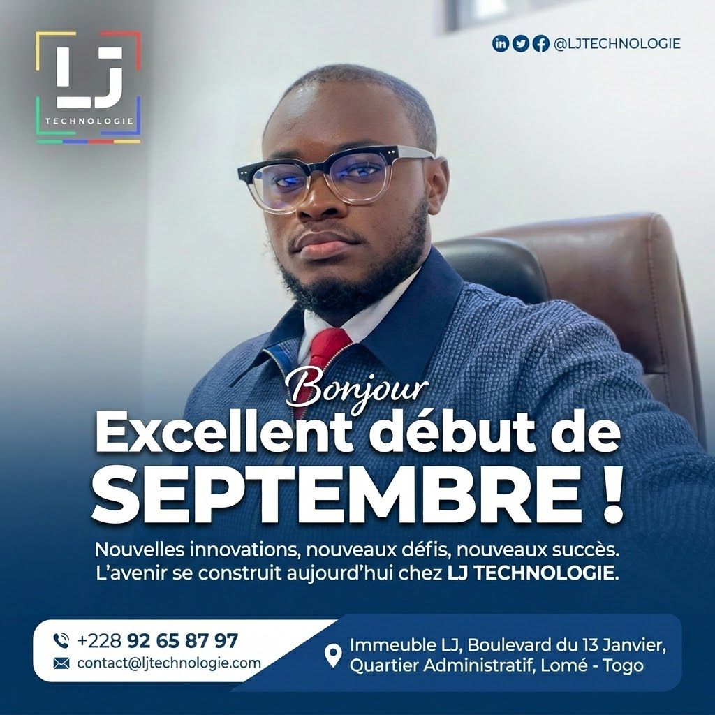Bienvenue au mois de septembre !